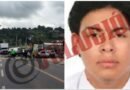 Familiares de Christofer bloquean la Tenango del Valle-Tenancingo para exigir su pronta localización