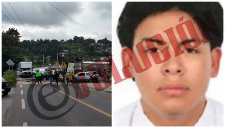 Familiares de Christofer bloquean la Tenango del Valle-Tenancingo para exigir su pronta localización