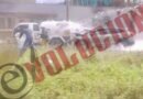 Choque entre camioneta y pipa de gas ocasiona fuga en Zinacantepec