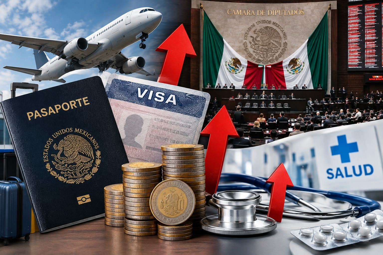 ¿Vuelos, visas y salud más caros? Las duras alzas aprobadas por diputados para 2027 con Ley de Derechos