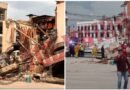 Se desploman Los Portales de Ixtlahuaca; no se reportan lesionados