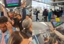 Saturado Tren Interurbano por bloqueo en la México-Toluca