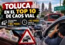 Toluqueños pierden 7 mil pesos y 162 horas anuales en el tráfico