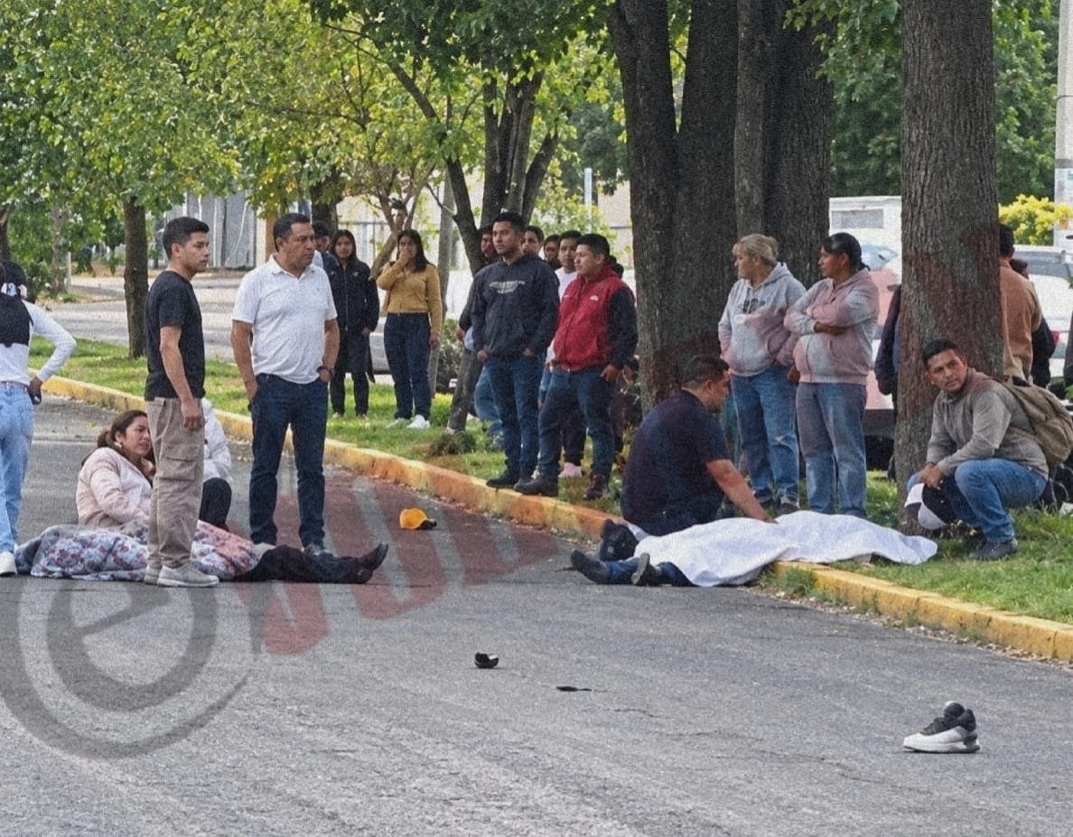 Dos adolescentes perdieron la vida tras sufrir un accidente en moto en Toluca