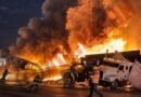 Choque e incendio de tres tráileres provoca caos vial en la México-Toluca