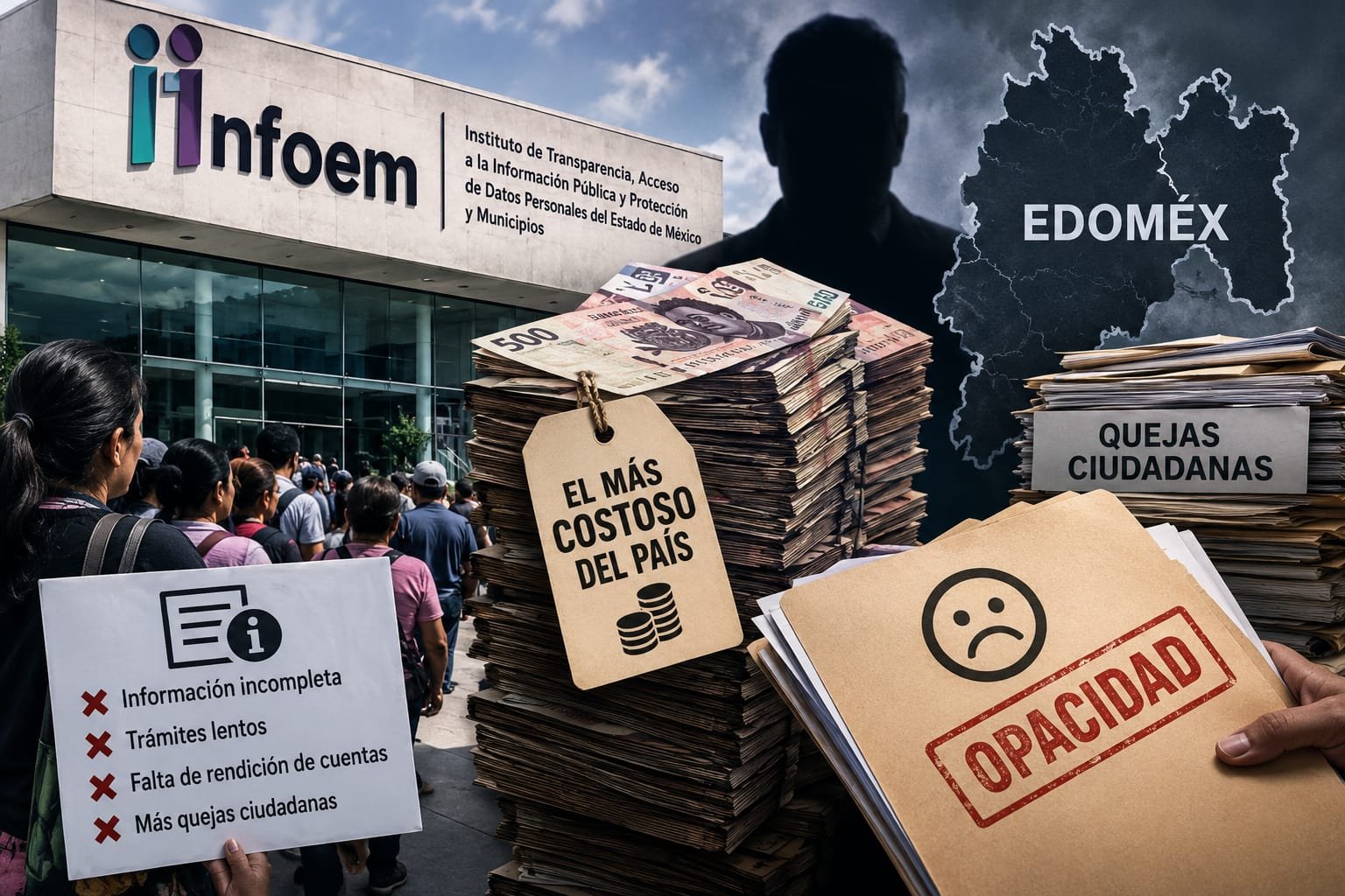 EdoMéx líder en opacidad, en propuesto y quejas ciudadanas de transparencia: Inegi