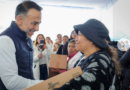 Fernando Flores entrega más de 3 mil canastas alimentarias en Metepec