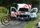 Camioneta con pirotecnia explota durante peregrinación en Temascaltepec