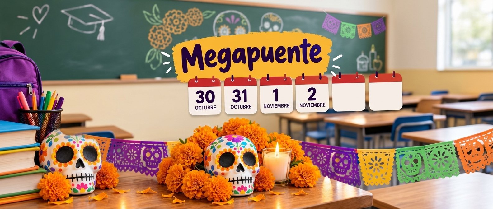 SEP confirma megapuente de cuatro días por Día de Muertos