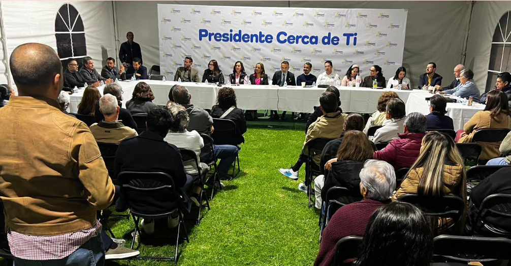 Metepec lleva Presidente en Tu Calle a los fraccionamientos Álamos I y II