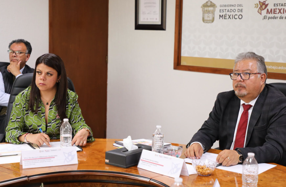 Secretaría del Trabajo EdoMéx realiza reunión para fortalecer conciliación laboral