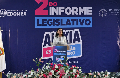 Alexia Dávila informa resultados del segundo año de gestión