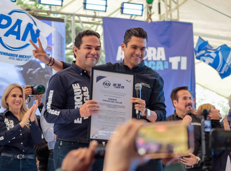 PAN designa a Enrique Vargas coordinador de Defensa de la Patria, la Familia y la Libertad del EdoMéx