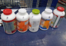 Decomisan más de ocho mil pastillas ocultas en frascos de vitaminas en el AICM