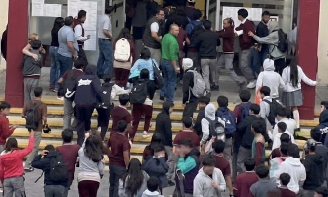 Suspenden clases en Conalep de Cuautitlán Izcalli tras intervención de adulto en riña estudiantil